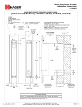 Hagerco 2-679-0624 - 10 Conductor, - Dark Brown Powder Coat Power Transfer Installation guide