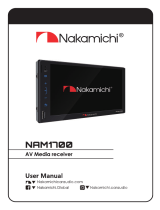 Nakamichi NAM1700 User manual