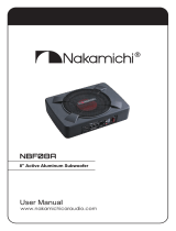 Nakamichi NBF08A User manual