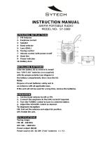 Sytech SY1669BLACK Owner's manual