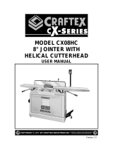 Craftex CX Series CX08HC Owner's manual