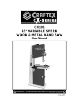 Craftex CX Series CX101 Owner's manual