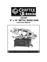 Craftex CX Series CX107 Owner's manual