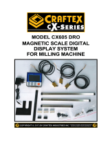 Craftex CX Series CX605DRO Owner's manual