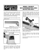 Craftex CX Series CX813EXT Owner's manual