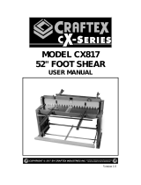 Craftex CX Series CX817 Owner's manual