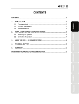 Hercules XPS 2.1 20  User manual