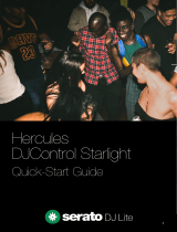 Hercules DJControl Starlight  Quick start guide