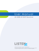 Listen Technologies LR-5200-IR Owner's manual