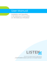 Listen LT-82 User manual