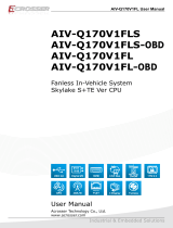 Acrosser Technology AIV-Q170V1FL Owner's manual
