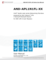 Acrosser Technology ANR-APL1N1FL Series User manual