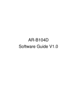 Acrosser Technology AR-B104D Owner's manual