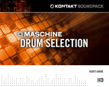 Native Instruments MASCHINE DRUM SELECTION Owner's manual