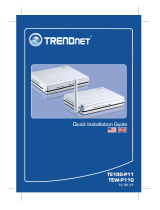 Trendnet TEW-P11G User manual
