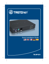 Trendnet TK-IP101 Owner's manual