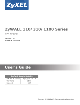 ZyXEL Communications 1100 User manual