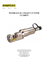 SimplexCCS0075 Hydraulic Chain Cutter - TD182_b