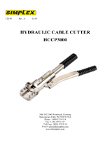 SimplexHCCP3000 Hydraulic Cable Cutter - TD189_a