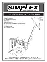 SimplexJA & JAS Series Air Pow'r-Riser Models - 54119 C