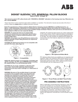 Dodge Sleevoil RTL Spherical Housing Pillow Blocks Owner's manual