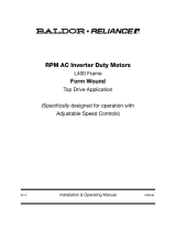 Baldor-RelianceRPM AC Inverter Duty L400 Frame