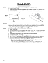 Baldor-Reliance Wheel Dresser Model GA8 Owner's manual