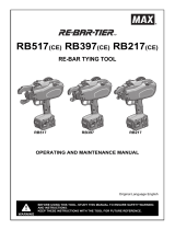 Max RB217 Owner's manual