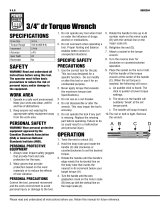 Power Fist 8002384 Owner's manual