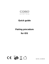 Caso WineComfort 380 Smart Operating instructions