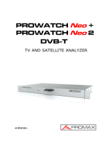 Promax PROWATCHNeo + User manual