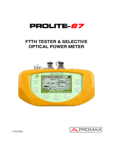 Promax PROLITE-67 User manual
