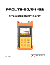 Promax PROLITE-52 User manual