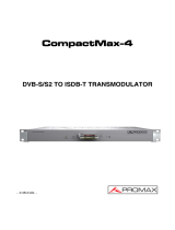 Promax CompactMax-4 User manual