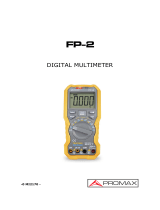 Promax FP-2 User manual