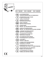 Master BV 360-680 E Owner's manual