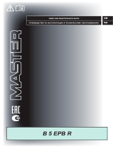 Master ELECTRIC B 5EPB R 230V 50HZ Owner's manual