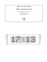 Roger ASCD-1 Operating instructions