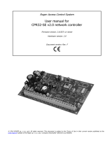 Roger CPR32-SE v.2.0 Network Controller User manual