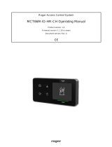 Roger MCT86M-IO-CH-HR Operating instructions