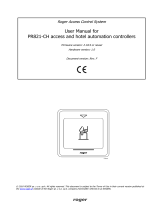 Roger PR821-CH User manual