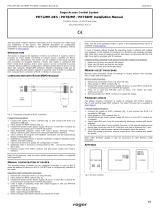 Roger PRT12MF-DES/PRT82MF/PRT84MF Installation guide