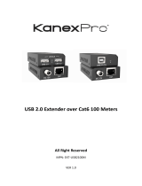KanexPro EXT-USB2100M User manual