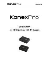 KanexPro SW-HD5X14K User manual