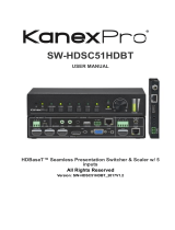 KanexPro SW-HDSC51HDBT User manual
