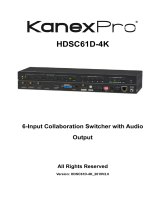 KanexPro HDSC61D-4K User manual