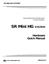 RKC INSTRUMENT SR Mini HG Hardware Quick Manual