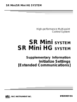 RKC INSTRUMENT SR Mini HG Initialize Settings