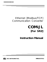 RKC INSTRUMENT COM-JL User manual
