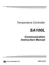 RKC INSTRUMENT SA100L Communication Instruction Manual